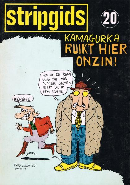 Cover Stripgids 1977 (c) Kamagurka