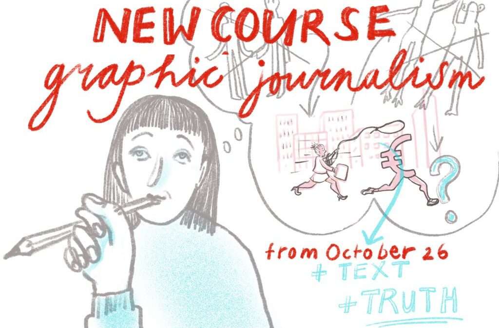 Graphic journalism: leer de kneepjes van het vak