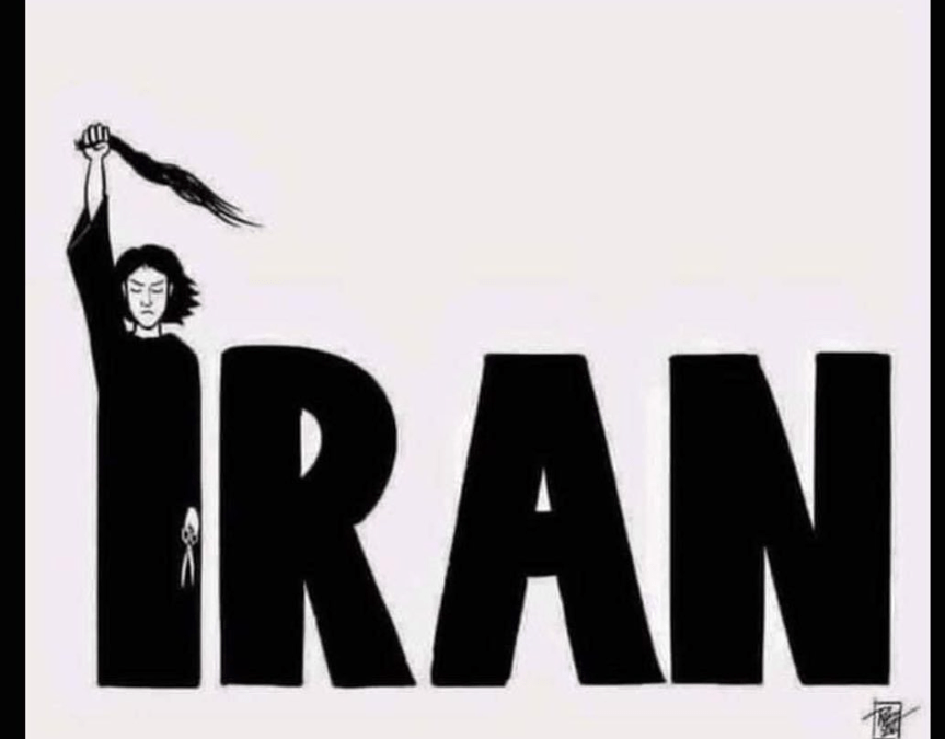 Het haar van de Iraanse vrouwen