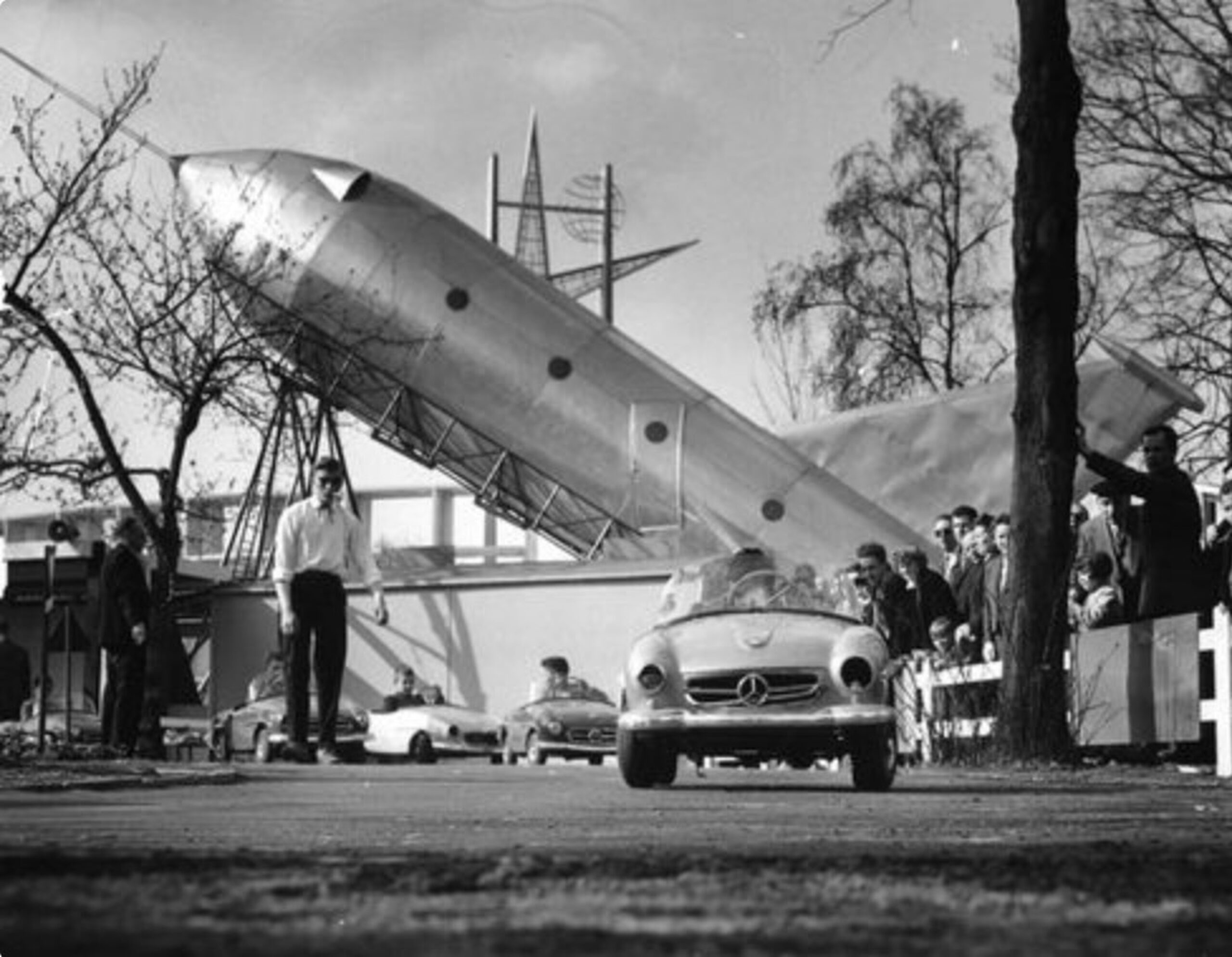 De raket van Dupuis op Expo 58