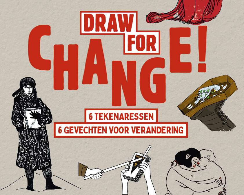 Draw for Change! in het Stripmuseum